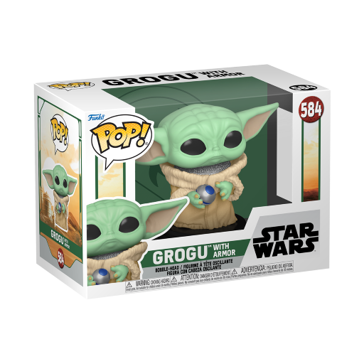 BOOK OF BOBA FETT - POP N° 584 - Grogu w/ armor