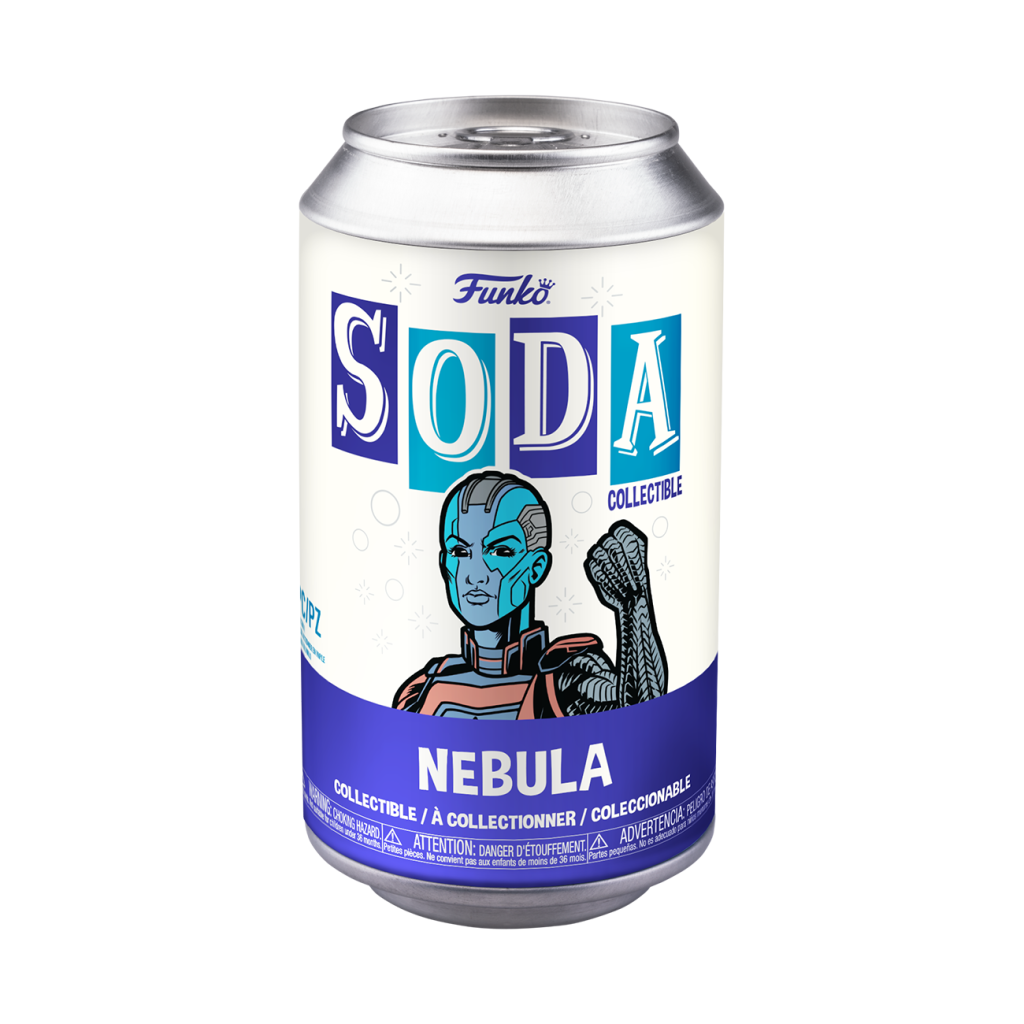 GUARDIANS OF THE GALAXY 3 - POP Soda - Nebula mit Chase (M)