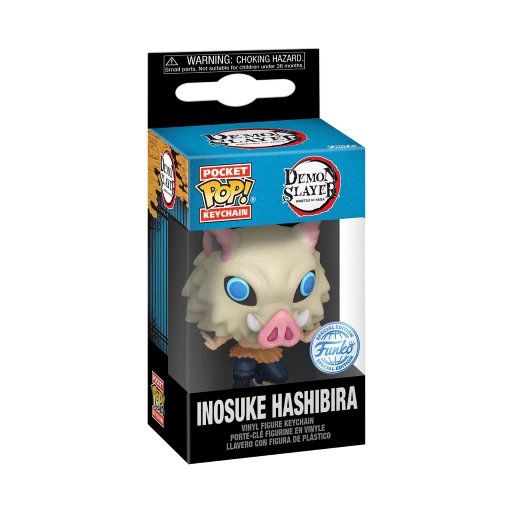 DEMON SLAYER - Pocket Pop Schlüsselanhänger - 7. Form Inosuke