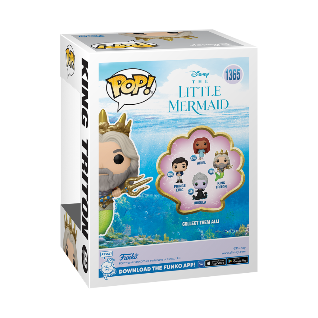 THE LITTLE MERMAID "LIVE ACTION" - POP N° 1365 - King Triton