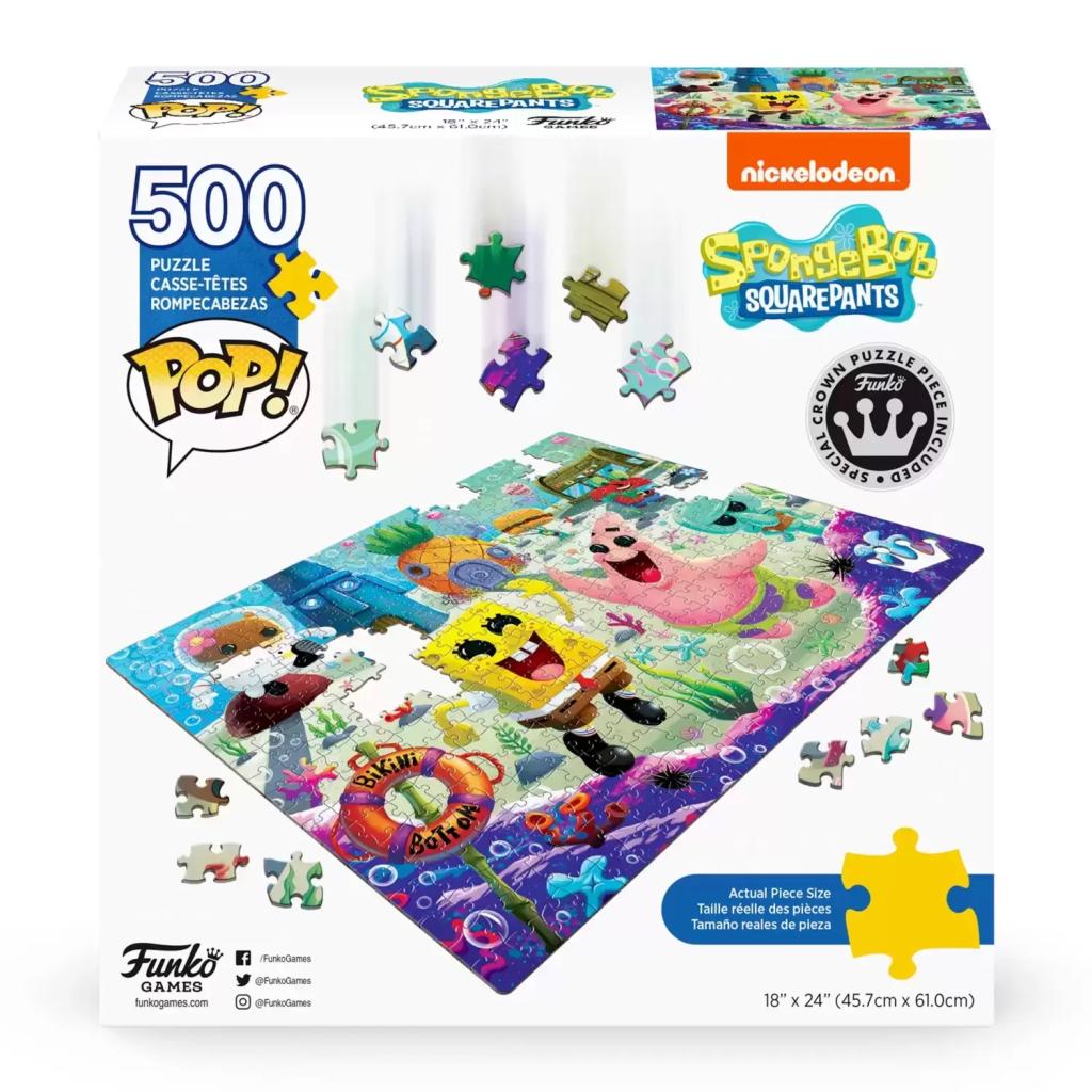 SPONGEBOB SCHWARZ - POP-Puzzles 500 Teile