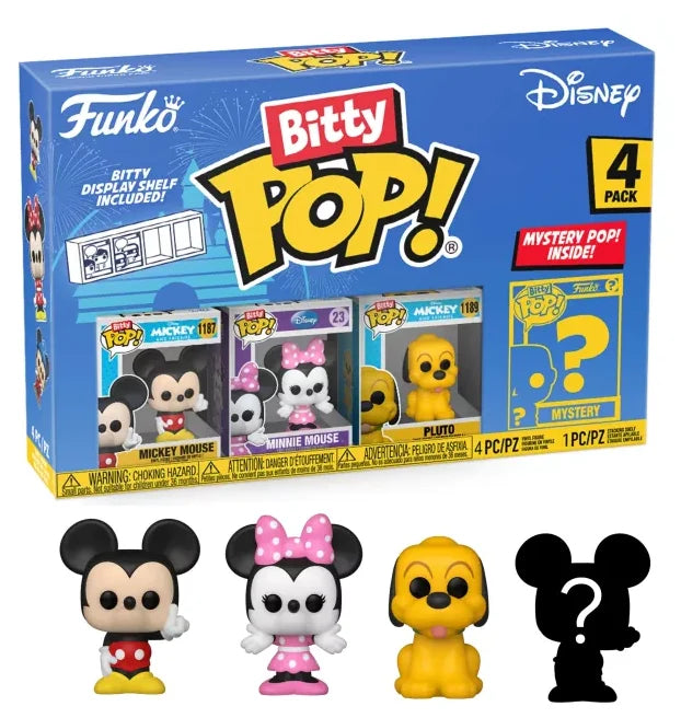 DISNEY – Bitty Pop 4er-Pack 2,5 cm – Mickey