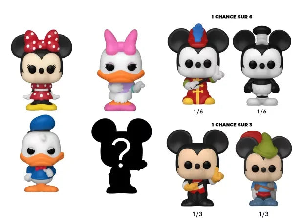 DISNEY – Bitty Pop 4er-Pack 2,5 cm – Minnie