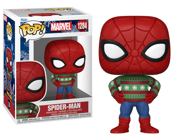 MARVEL HOLIDAY - POP Nr. 1284 - Spider-Man (Pullover)