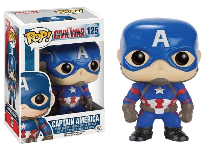 MARVEL CIVIL WARS - POP N° 125 - Captain America