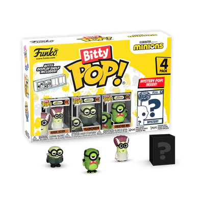 MINIONS - Bitty Pop 4 Pack 2.5cm - Frankenbob