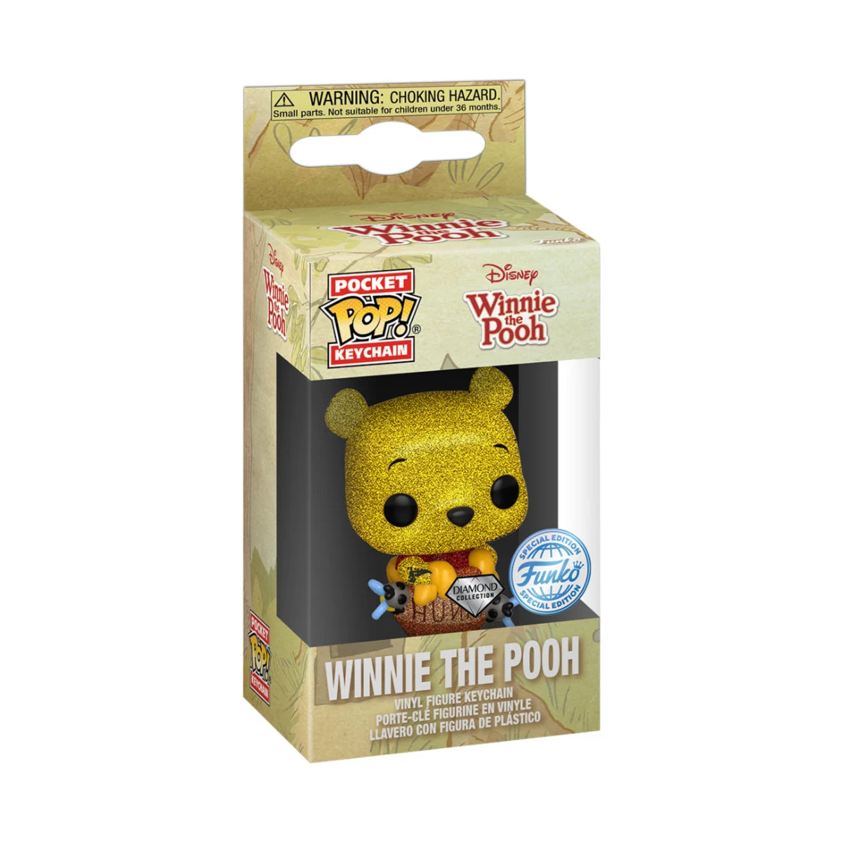 DISNEY - Pocket Pop Keychains - Winnie The Pooh (DGLT)