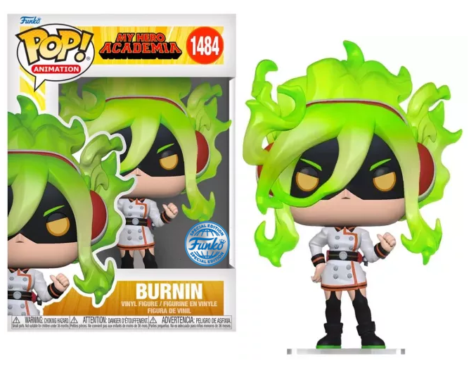 MY HERO ACADEMIA - POP Animation N° 1484 - Burnin avec Chase (GW)