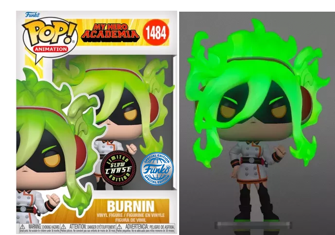 MY HERO ACADEMIA - POP Animation N° 1484 - Burnin avec Chase (GW)