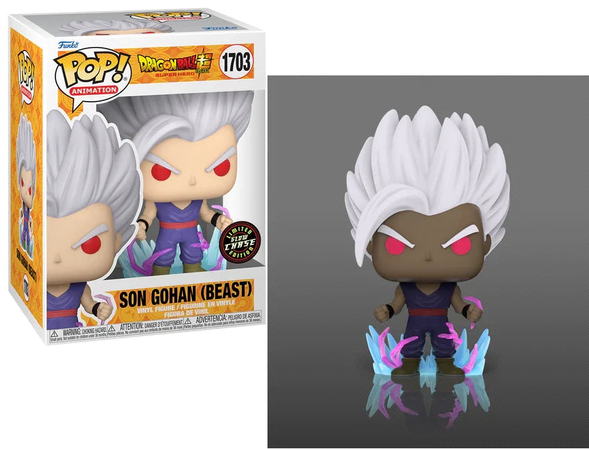 DBS SUPER HERO - POP Animation N° 1703 - Gohan Beast with Chase (GITD)