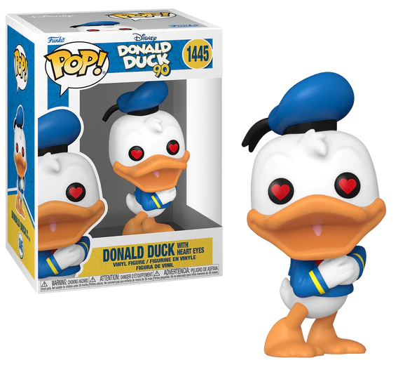DONALD DUCK 90TH - POP Disney N° 1445 - Donald Duck (Heart Eyes)
