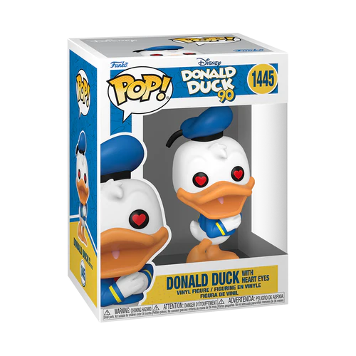 DONALD DUCK 90TH - POP Disney N° 1445 - Donald Duck (Heart Eyes)