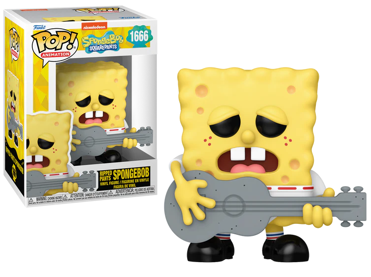 SPONGEBOB SQUAREPANTS - POP Animation N° 1666 - SpongeBob with Guitar