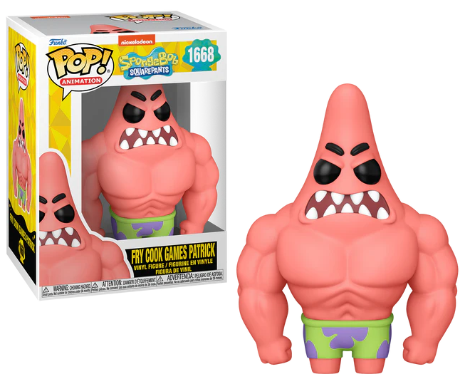 SPONGEBOB SQUAREPANTS - POP Animation N° 1668 - Patrick with Muscles