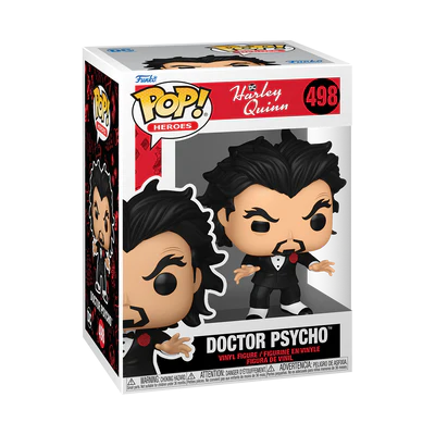 HARLEY QUINN ANIMATED SERIES - POP Heroes N° 498 - Doctor Psycho