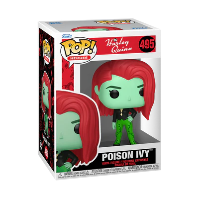 HARLEY QUINN ANIMATED SERIES - POP Heroes N° 495 - Poison Ivy