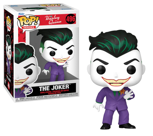HARLEY QUINN ANIMATED SERIES - POP Heroes N° 496 - The Joker