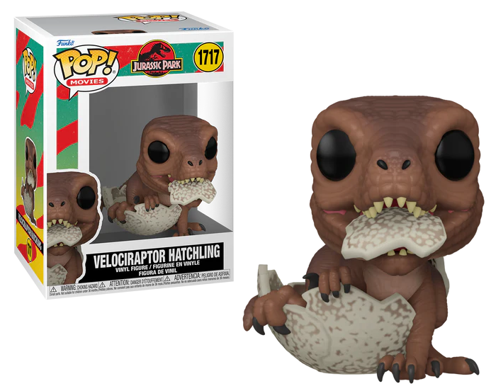 JURASSIC PARK HATCHLING - POP Movies N° 1717 - Velociraptor