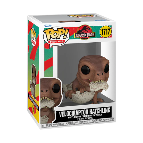 JURASSIC PARK HATCHLING - POP Movies N° 1717 - Velociraptor