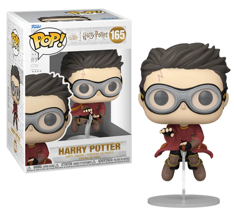 HARRY POTTER 3 - POP Movies N° 165 - Harry with Broom (Quidditch)