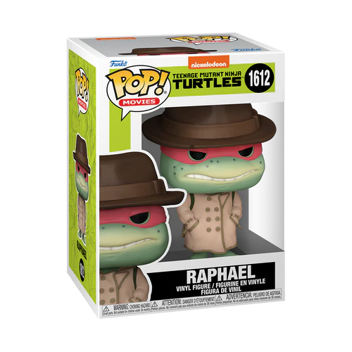 TMNT - POP Movie N° 1612 - Raphael with Coat & Hat