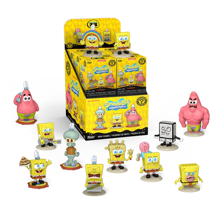 SPONGEBOB SQUAREPANTS - Mystery Minis (BOX 12 Figurines)