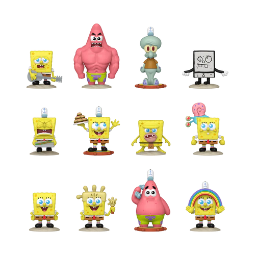 SPONGEBOB SQUAREPANTS - Mystery Minis (BOX 12 Figurines)