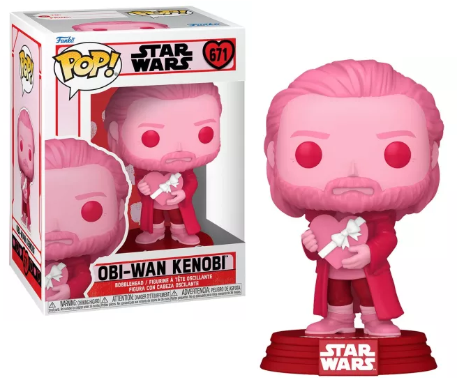 STAR WARS - POP Valentines Nr. 671 - Obi-Wan Kenobi