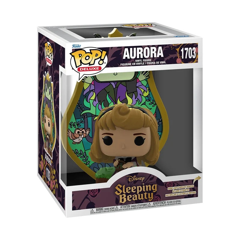 SLEEPING BEAUTY - POP Deluxe N° 1703 - Aurora (Stained Glass)