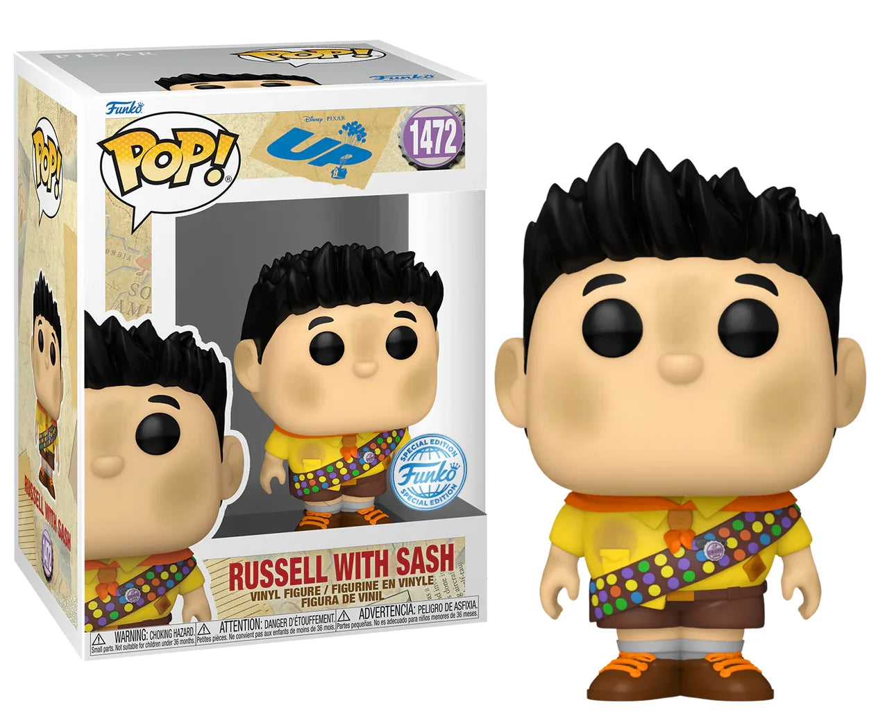 UP - POP Disney N°1472 - Russel with Sash