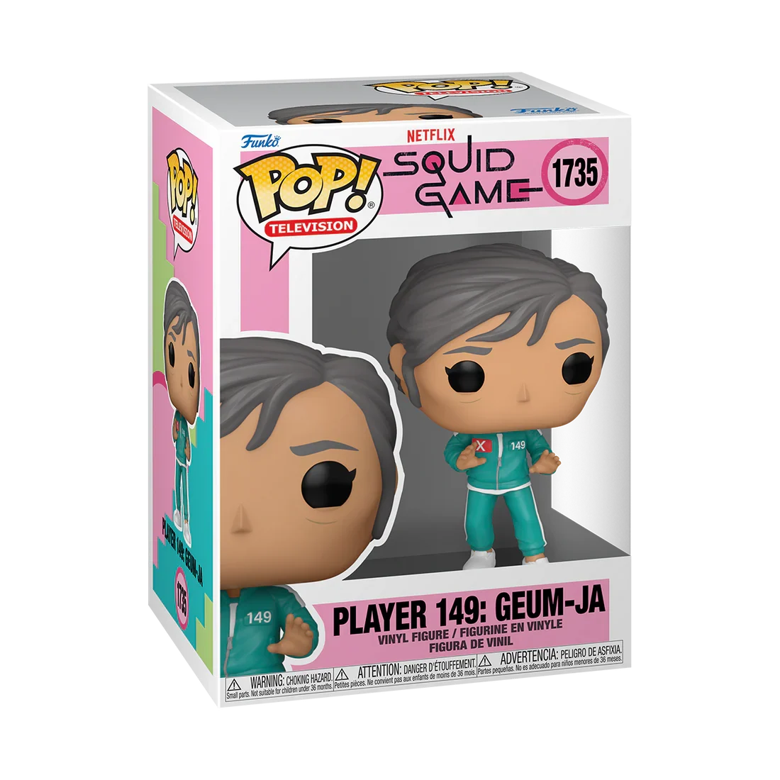 SQUID GAME - POP Television N° 1735 - Player 149 Geum-Ja