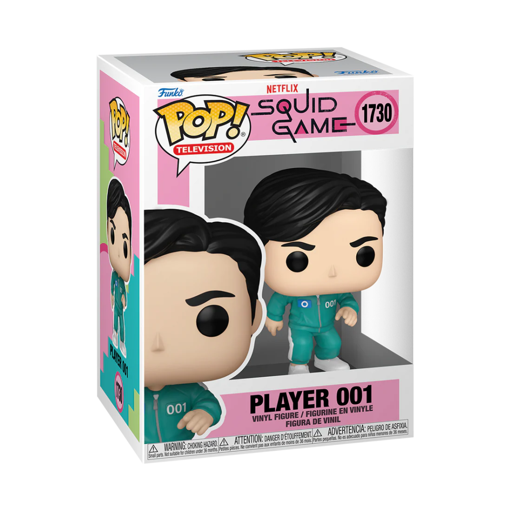 SQUID GAME - POP Television N° 1730 - Player 001
