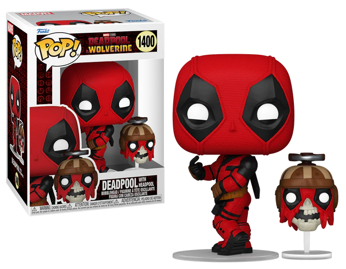 DEADPOOL 3 - POP & Buddy N° 1400 - Deadpool with Headpool