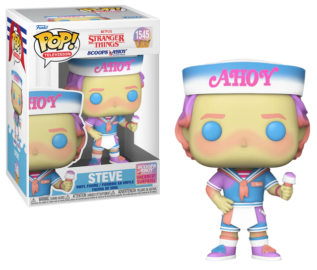 STRANGER THINGS - POP TV N° 1545 - Steve (Scoops Ahoy)