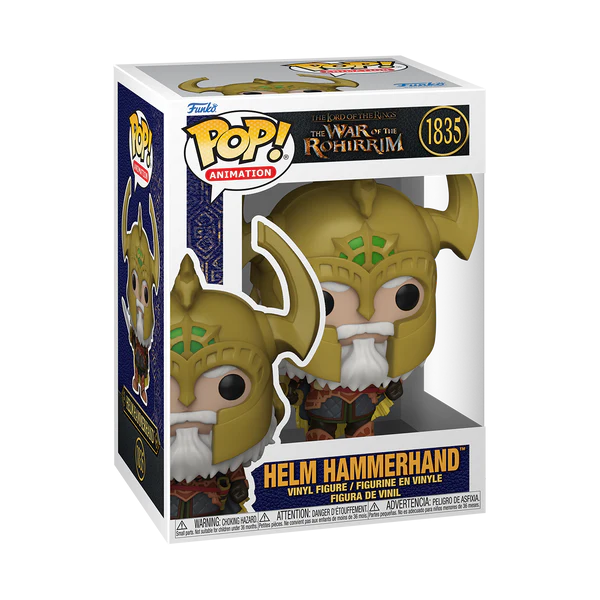 THE WAR OF ROHIRRIM - POP Animation N° 1835 - Helm Hammerhand