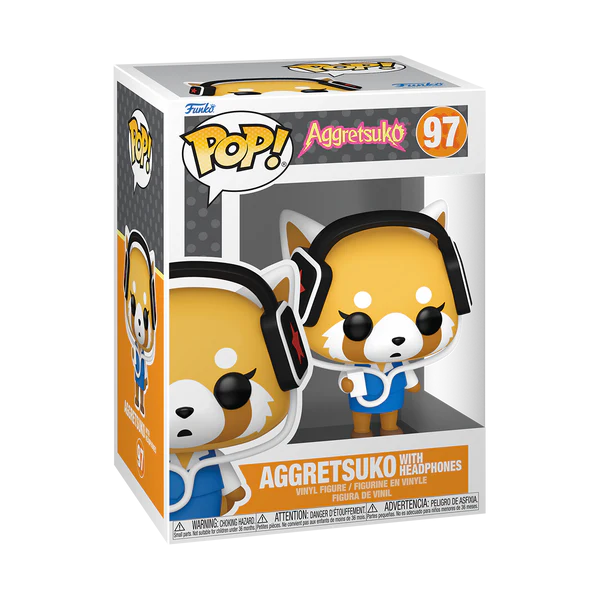 AGGRETSUKO - POP Sanrio N° 97 - Aggretsuko With Headphones