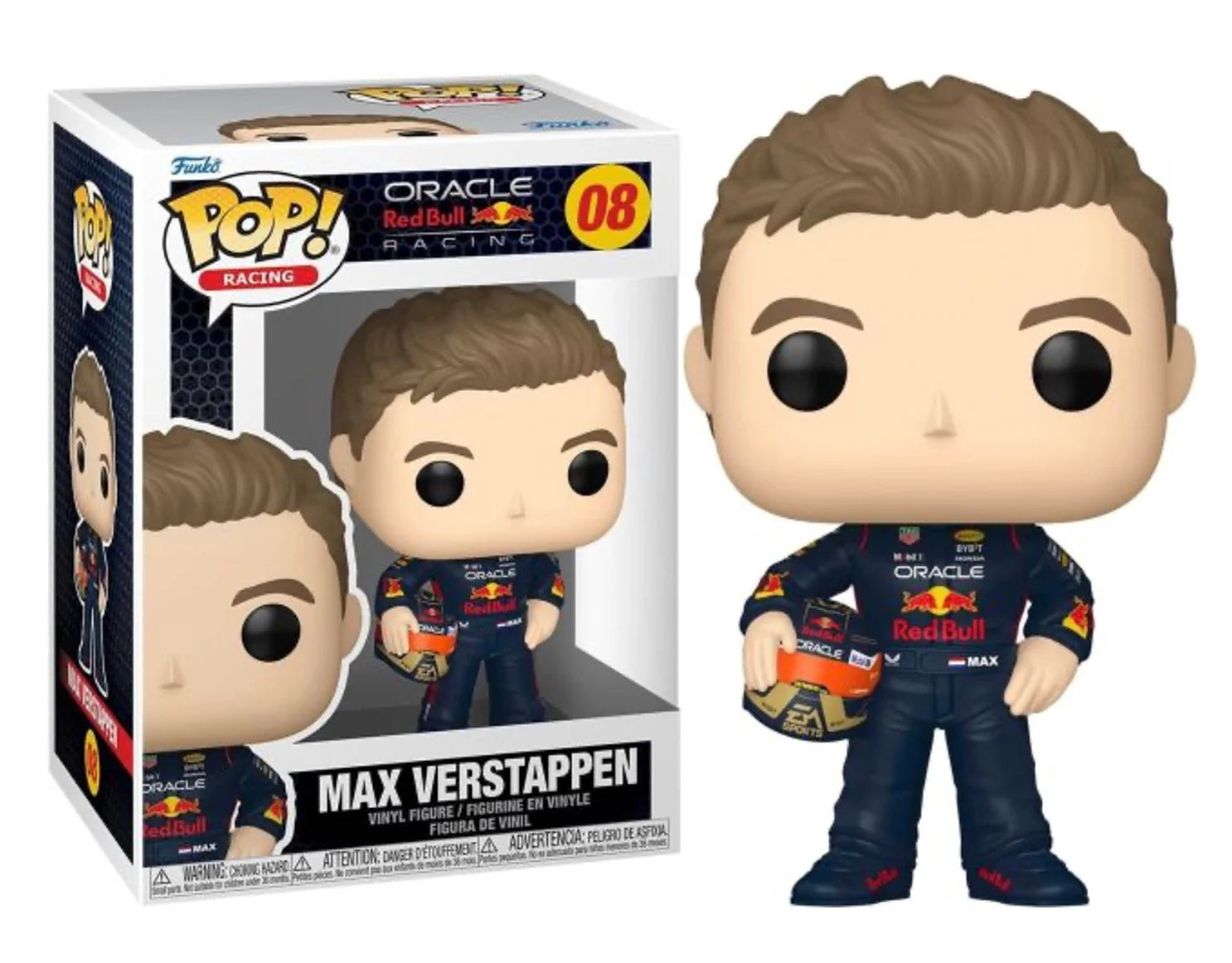 RACING - POP Racing N° 08 - Max Verstappen with Helm