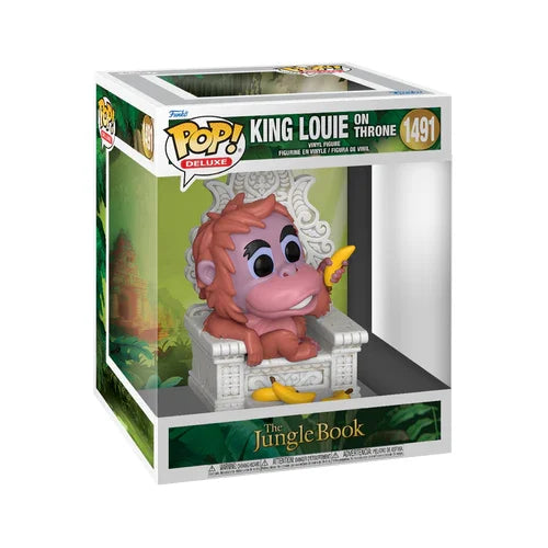 JUNGLE BOOK - POP Deluxe N° 1491 - King Louie on throne