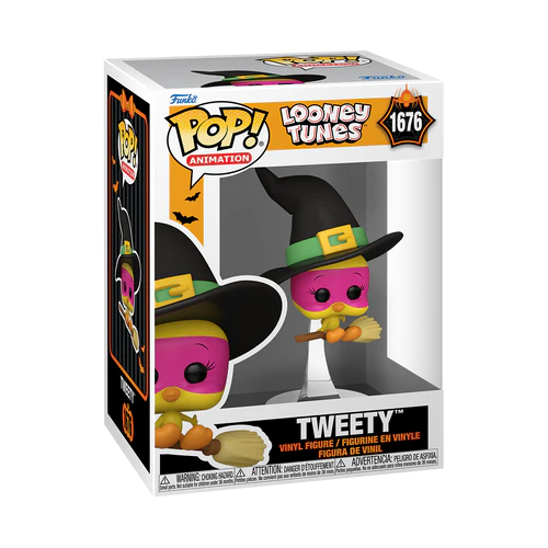 LOONEY TUNES HALLOWEEN - POP Animation N° 1676 - Tweety (Witch)