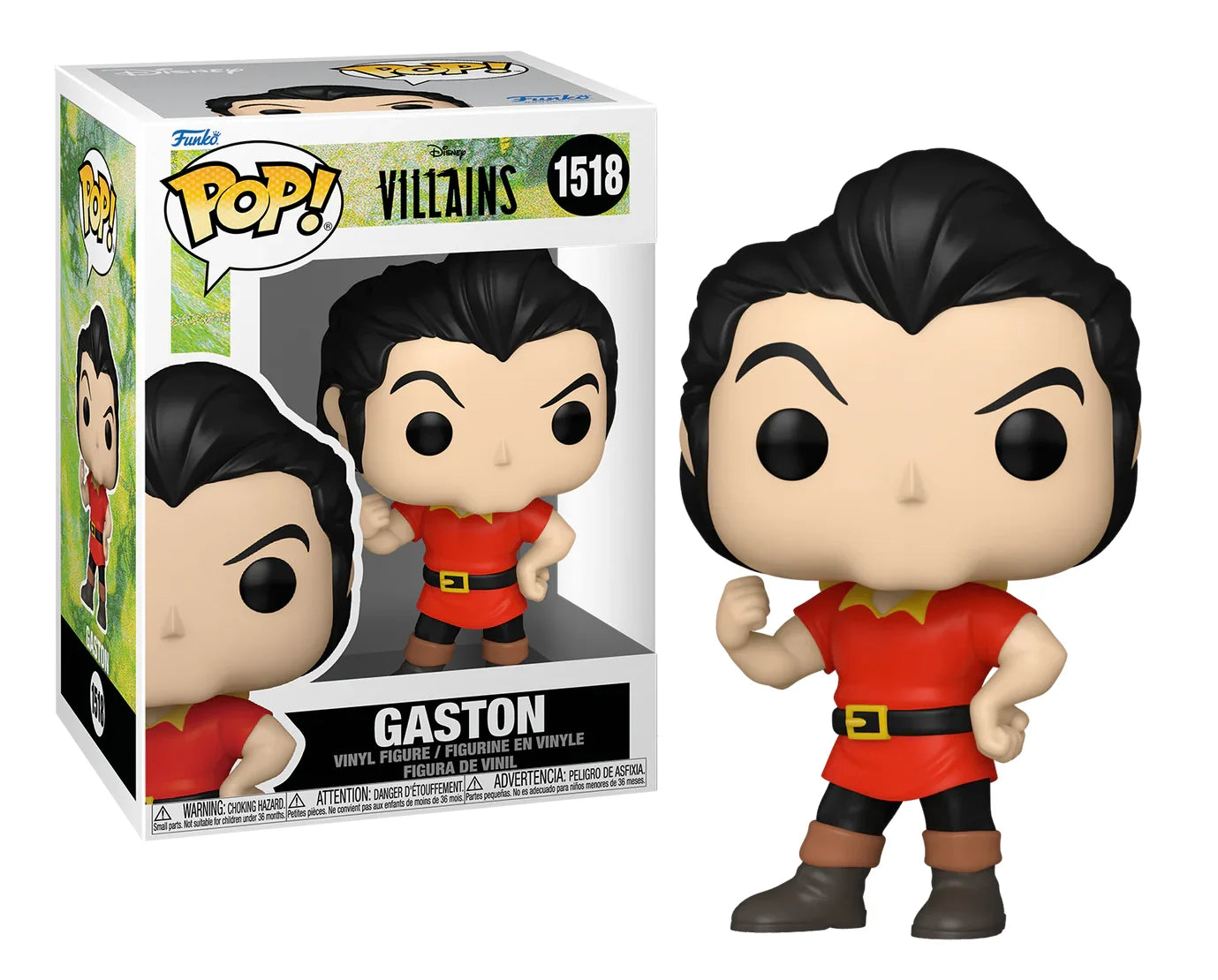 VILLAINS - POP Disney N° 1518 - Gaston