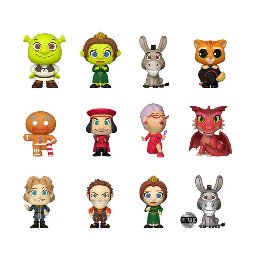 DREAMWORK 30TH ANNIV. - Shrek - Mystery Minis (BOX 12 Figurines)