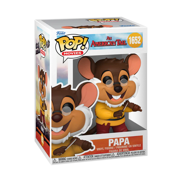 AN AMERICAN TAIL - POP Movie N° 1652 - Papa