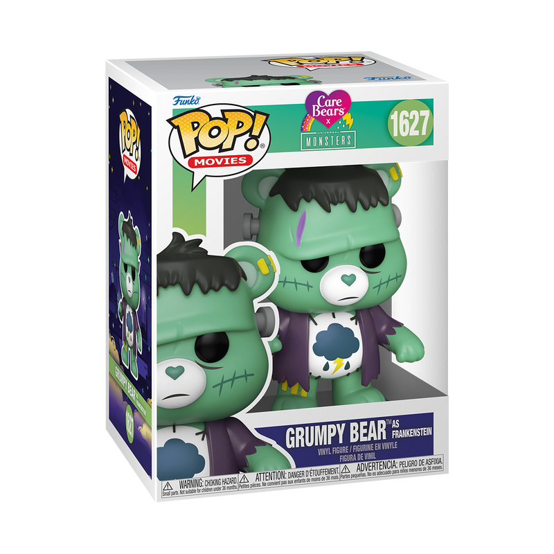 UM X Care Bears - POP Movies N° 1627 - Grumpy Bear Frankenstein