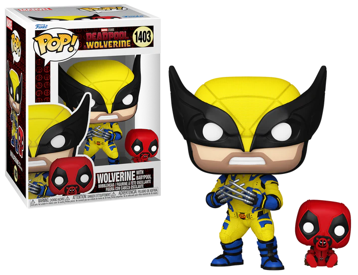 DEADPOOL 3 - POP & Buddy N° 1403 - Wolverine with Babypool