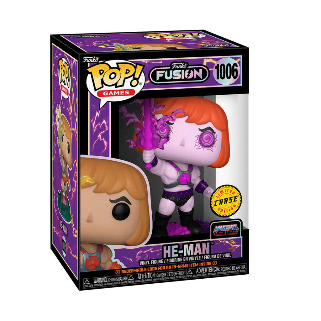 FUNKO FUSION - POP Games N° 1006 - He-Man with Chase