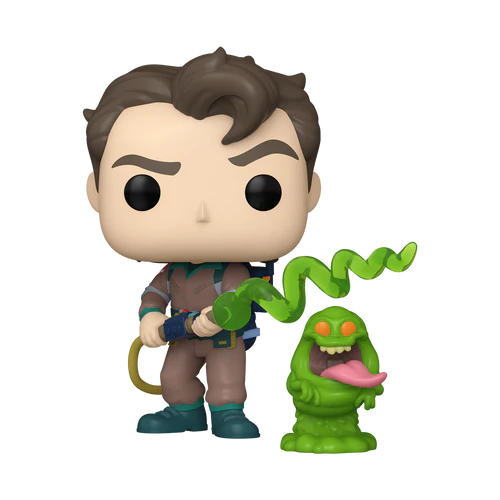 THE REAL GHOSTBUSTERS - POP & Buddy N° 1785 - Venkman with Slimer