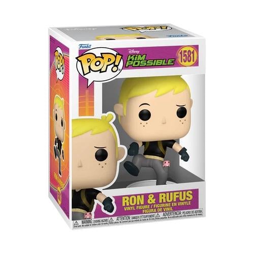 KIM POSSIBLE - POP Disney N° 1581 - Ron with Rufus