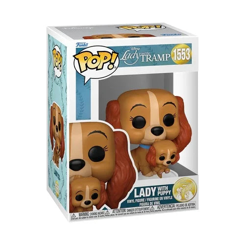 LADY AND THE TRAMP - POP Disney N° 1553 - Lady with puppy