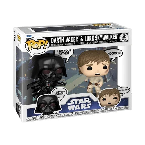 STAR WARS - POP - 2 Pack Darth Vader & Luke