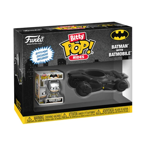 DC - Bitty Pop Ride - Batman with Batmobile